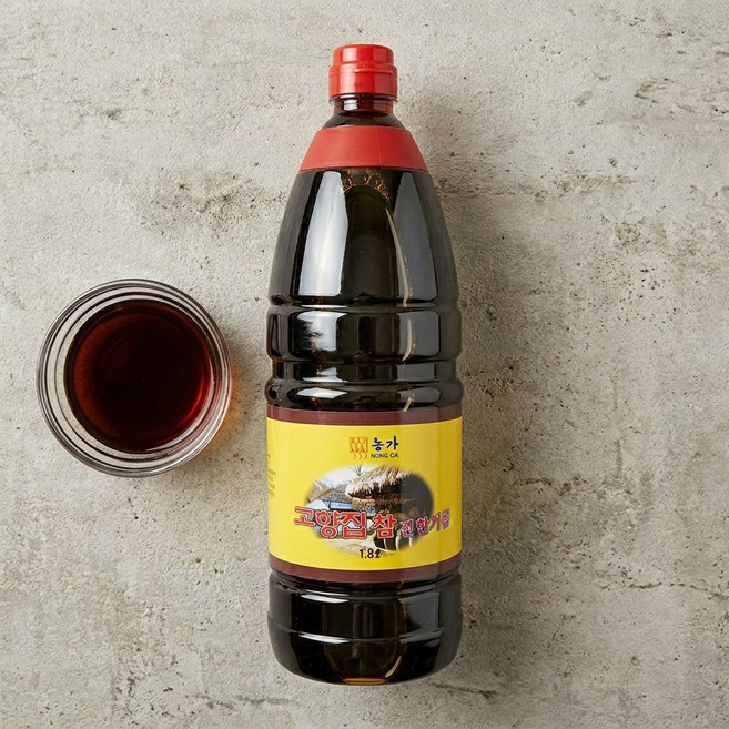 진하고 깊은 풍미 맛기름 최상급 참기름, 1개, 1.8L