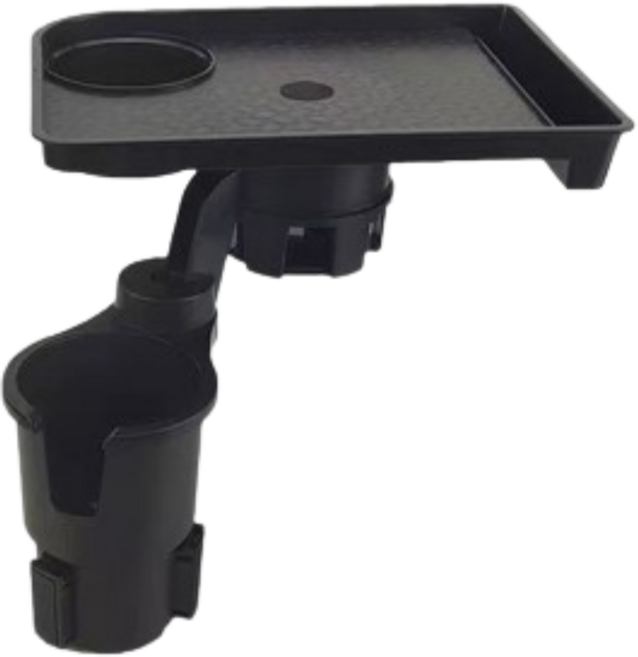 히라코 자동차 추가확장 트레이 컵홀더, 블랙, 1개