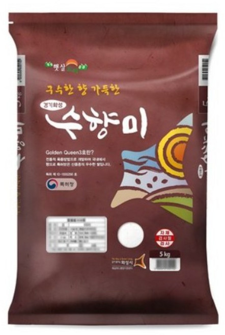 수향미 골든퀸 3호 백미, 4kg, 1개, 특등급