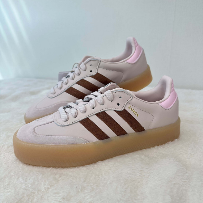 아디다스 오리지널 여성 삼바 삼배 우먼스 SAMBAE W 스니커즈 핑크 운동화
