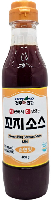 청우 더진한 꼬지소스 순한맛, 460g, 1개