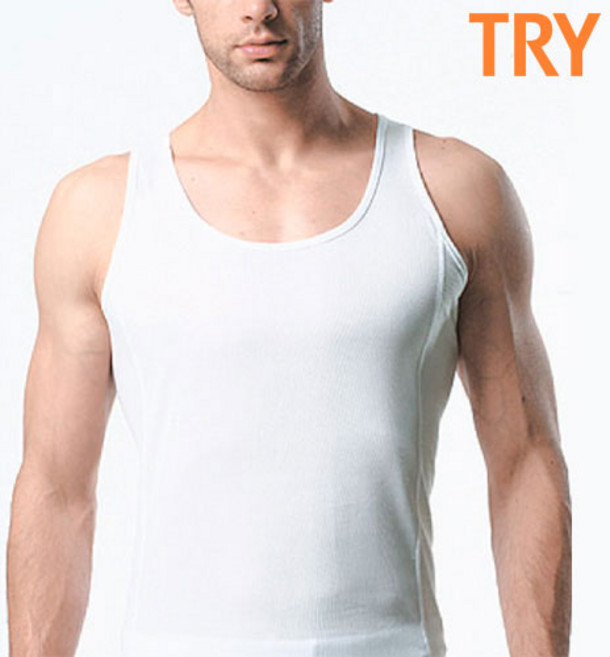 트라이 남성 새모시 매쉬 런닝 여름철 시원한 런닝 1매입