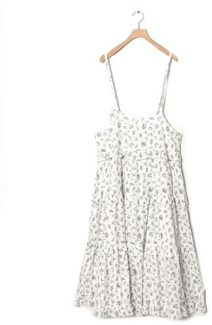 일본식 스위트 걸스 프릴 서스펜더 드레스 여성 패션 캐주얼 루즈 다목적 격자 무늬 봄 2025