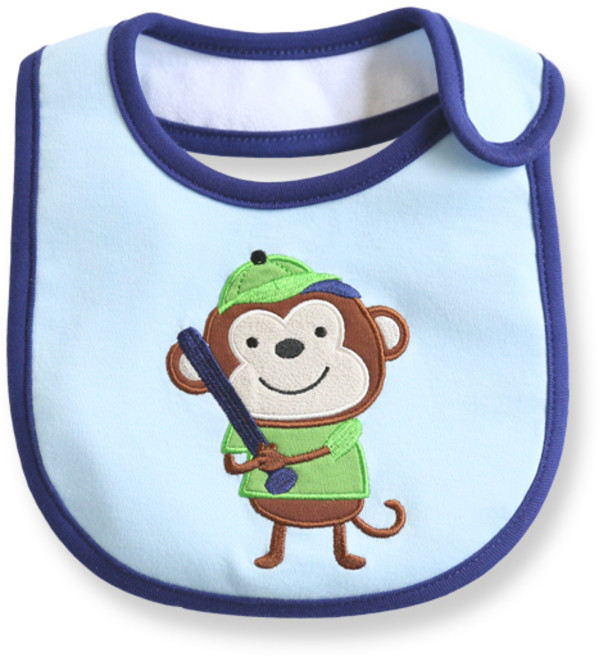 맘스케어 애니멀 3겹 턱받이, BI137, 1개, 1매