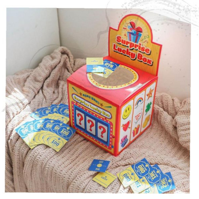 추첨권 뽑기함 행운 이벤트 숫자 번호표 응모함 경품 추첨 복권 랜덤박스, 1개, 2.추첨권1번-50번