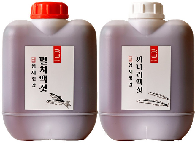 멸치액젓5kg+까나리액젓5kg 국산 액젓 세트 대용량 액젓, 2개, 5kg