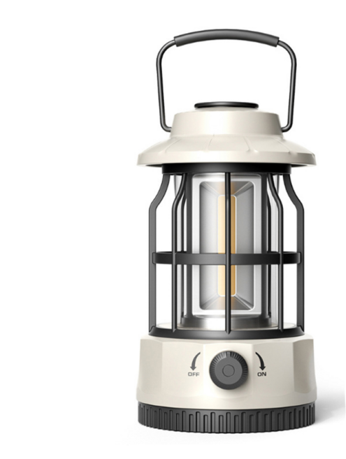 타닥 로이스토 캠핑 랜턴 IPX4등급 방수 밝기조절 4 Color 감성 LED 조명, 1개, 샌드베이지S