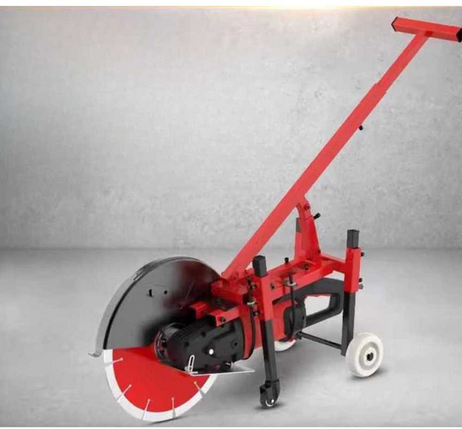 도로 컷팅기 아스팔트 고속 절단기 커팅기 콘크리트, 1개, 5. 레드305모델-깊이10cm+프레임