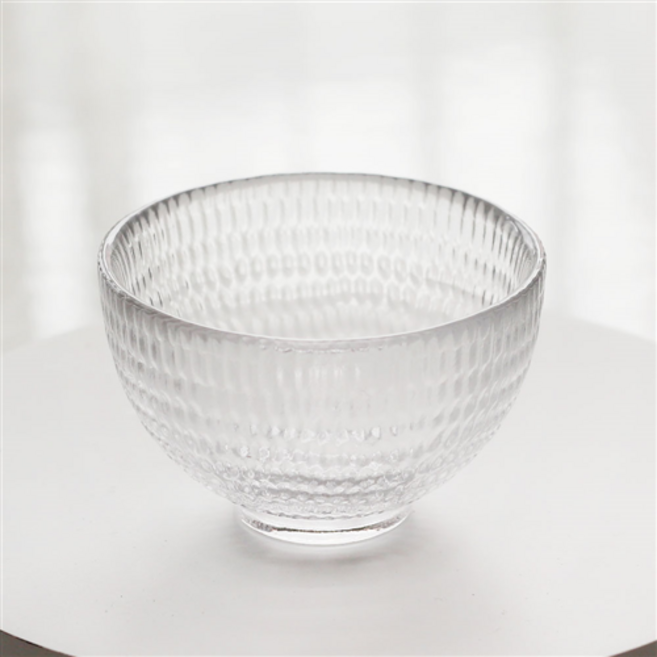 유리 종지 소스 그릇 디저트볼 잼볼, 선택E) SW 유리종지 11 (U빗살), 1개