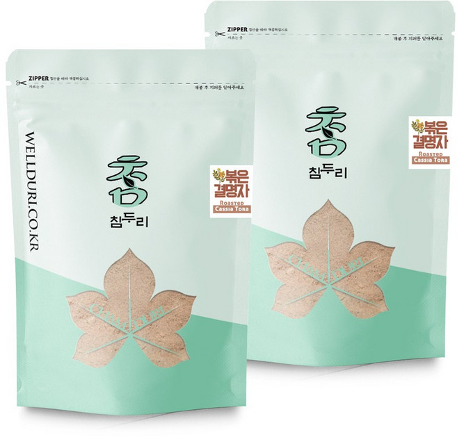 참두리 국산 볶은 결명자가루 분말, 1개, 1kg (500g x 2), 1kg