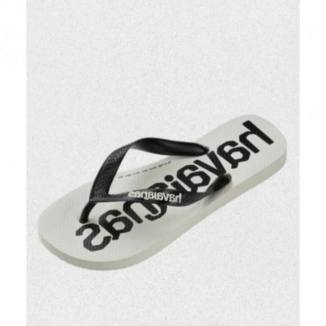 매장정품 하바이아나스 HAVAIANAS 탑 로고 마니아2 플립플랍 WHITE 41457413624 1436253