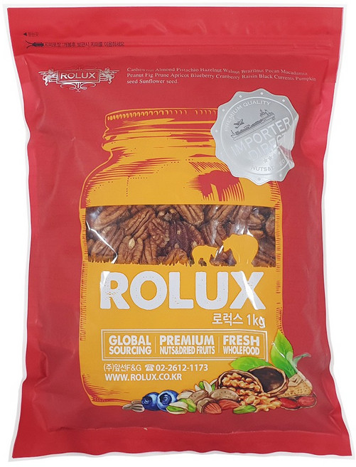 피칸반태 1kg 로럭스 프리미엄너트, 1개