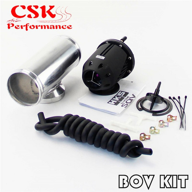 블로우오프밸브 터보사운드 2.5인치 63mm 직선 플랜지 파이프 + 조정 가능한 sqv, 01egh016cbk