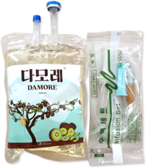 다모레 수간주사 나무 수액 주사 수목영양제 복합비료 수액세트 소나무 병충해 500ml, 1개