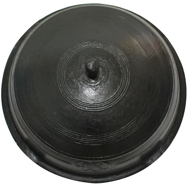 국내산 옛날 전통 대형 무쇠 주물 가마솥 전솥, 1개, 길들인 솥, 50cm