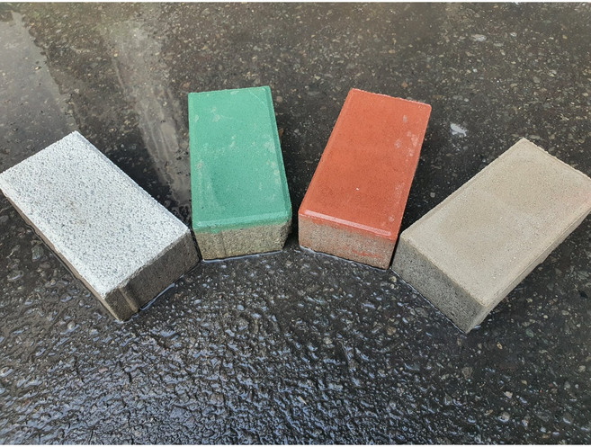 IN테리어 인터록킹 I형 보도블럭 긴급보수 바닥재, 무색, 5개