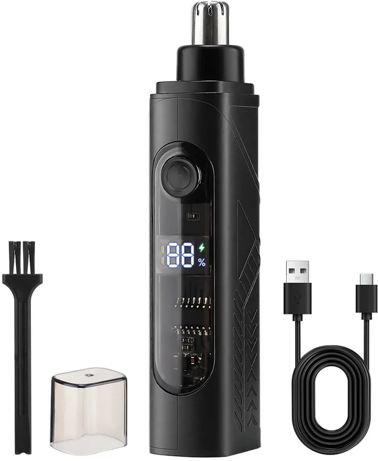 전기 코 헤어 트리머 남성용 면도기 클리퍼 구현 목 눈썹 남자 클린 리무버 키트, 01 Type B