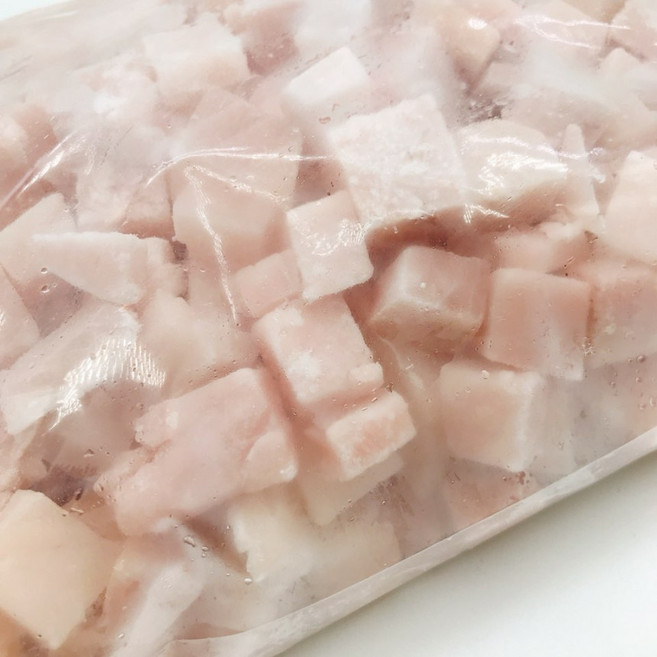 바다냄새 흑새치 / 생선 깍두기 1kg 회덮밥용 회 냉동보관, 1