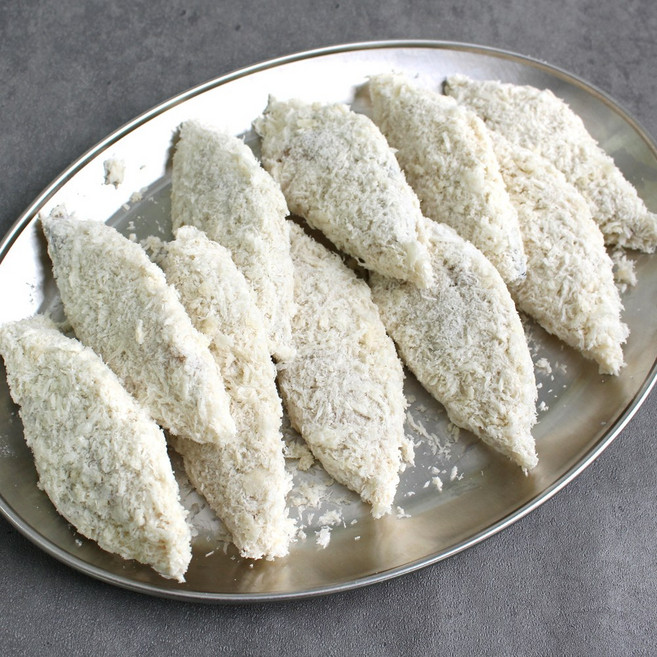 바다받아 생선까스 대구살 빵가루 생선튀김 업소용, 1박스, 5kg