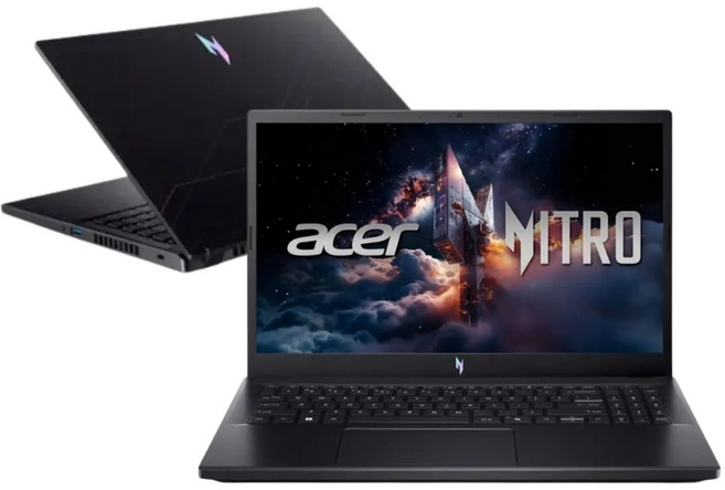 acer Nitro V ANV15-52-576H 黑 宏碁戰魂電競遊戲筆電/Core5-210H/RTX5060 8G/16GB/1TB PCIe/15.6吋 FHD 165Hz/W11/含包鼠, 1TB, 16GB, WIN11 Home