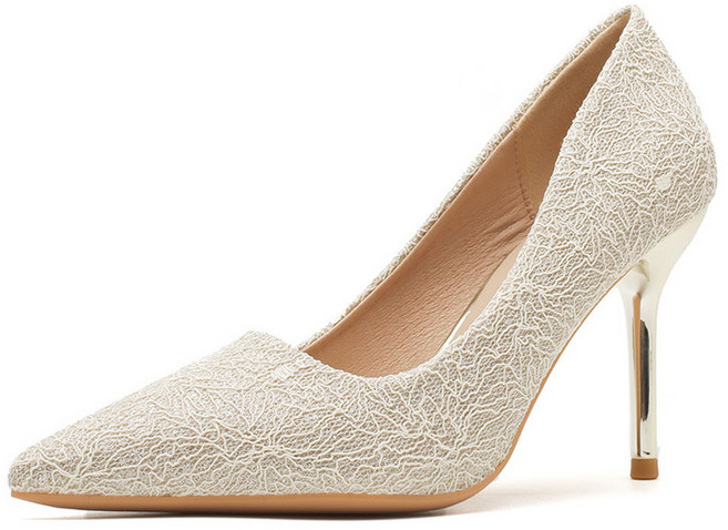 피카소 발편한 스틸레토 카멜리 레이스 웨딩 촬영 본식구두 웨딩슈즈 5cm 7cm 9cm