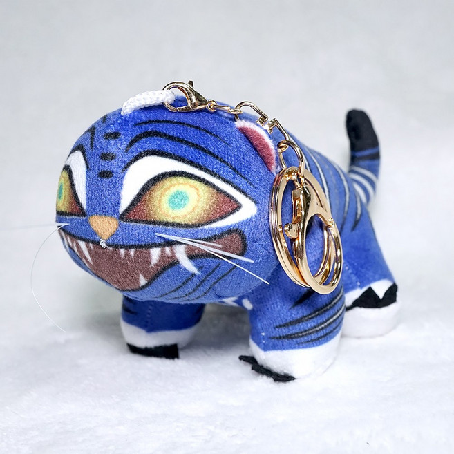 엠쿠 케이팝 K-pop 호랑이 키링, 더피2, 혼합색상