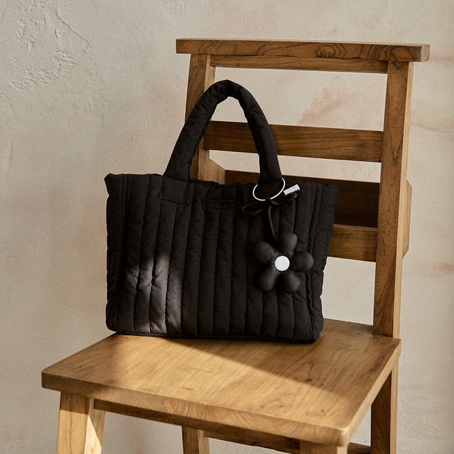 돗투돗 국내생산 뉴베이직 기저귀가방, 블랙