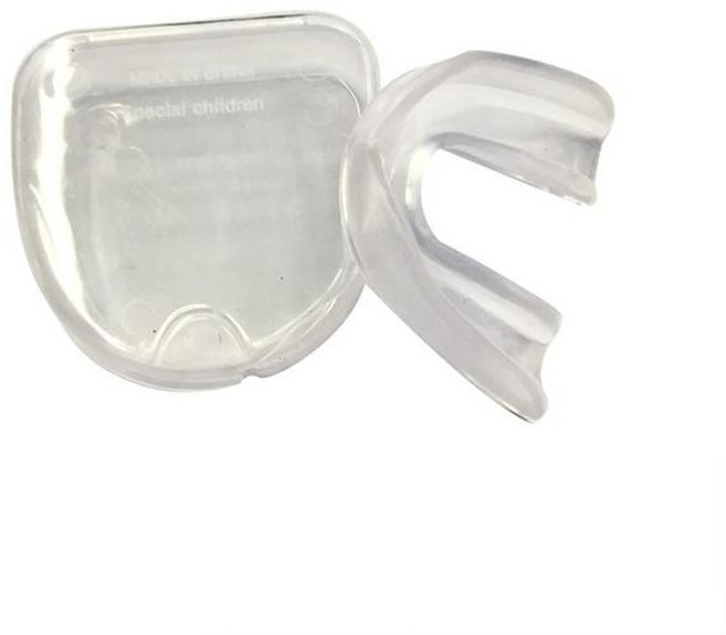 이갈이 수면용 마우스피스 1pc 치아 보호기 어린이 청소년 마우스 가드 스포츠 복싱, 1개