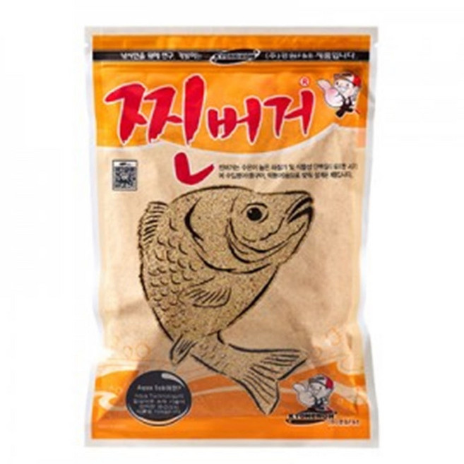 경원산업 아쿠아베스트 찐버거 수입 붕어용 떡밥, 360g, 2개