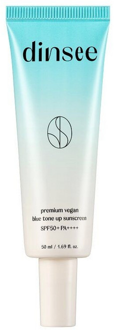 딘시 블루 톤 업 선크림 SPF50+ PA++++50ml, 딘시 블루 톤 업 선크림 SPF50+ PA++++50m