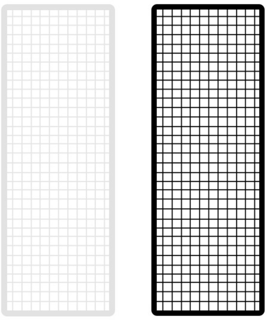 휀스망 진열 메쉬망 60cm x 180cm, 1개, 블랙