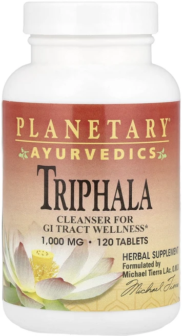 Planetary Herbals Ayurvedics 트리팔라 1000mg 120정, PlanetaryHerbalsAyurvedics트리팔라, 1개 - 쿠팡