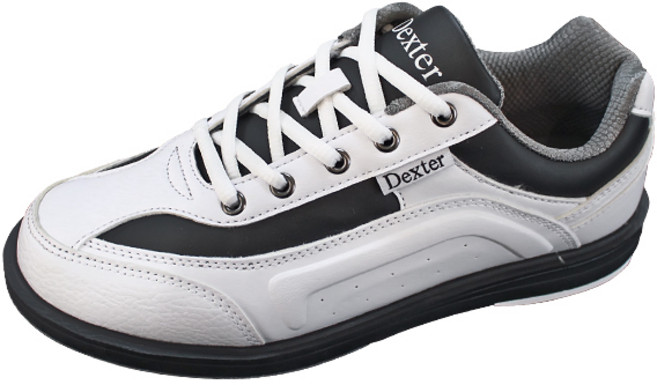 왼손용 덱스터 DX 볼링화 (화이트/블랙) 볼링신발 볼링슈즈 볼링용품