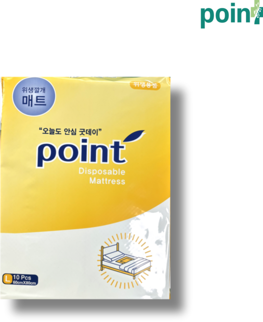 안심 포인트 위생깔개매트 60x80 2팩 4팩 6팩, 특대형, 10개입, 4개