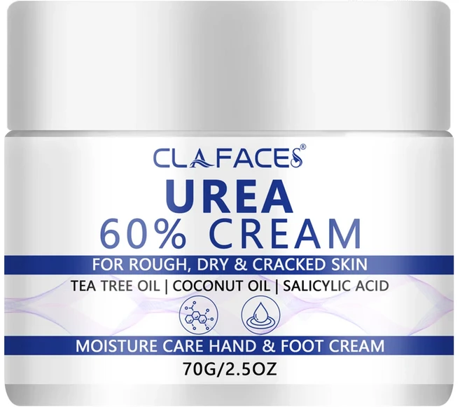 가족용 가을 겨울 요산 발 크림 (발뒤꿈치 복구 건조하고 갈라진 치료 각질 제거), 01 70g