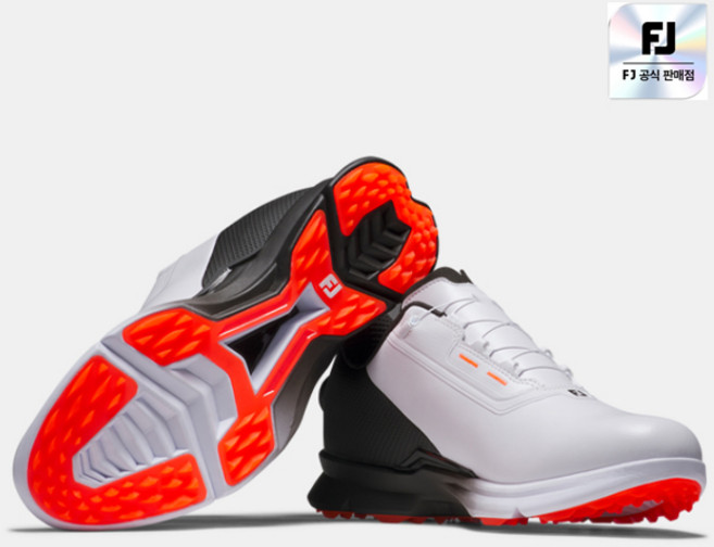 풋조이 남성용 플로우 2.0 보아 W형 골프화 55435