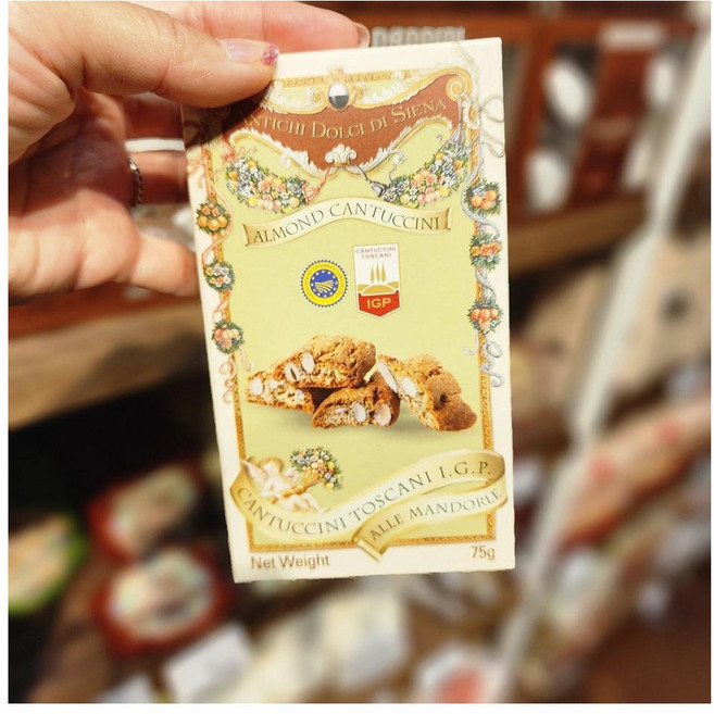 ANTICHI DOLCI DI SIENA 아몬드 칸투치니 비스코트 75g 2팩, 2개