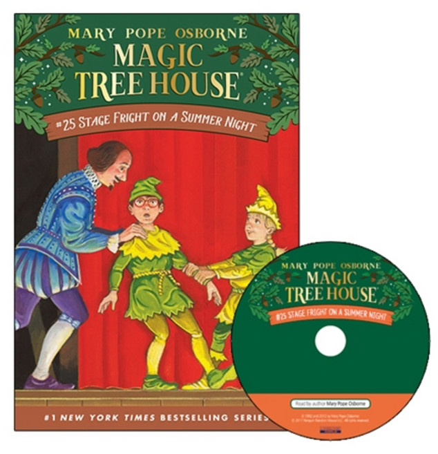 Magic Tree House 25 Stage Fright on a Summer Night (책+CD)