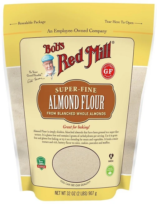 밥스레드밀 블랜치드 아몬드 밀가루, 907g, 1개 - 쿠팡