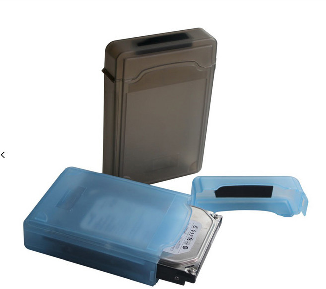 HDD 3.5 인치 하드디스크 보관 케이스, 그레이, 1개