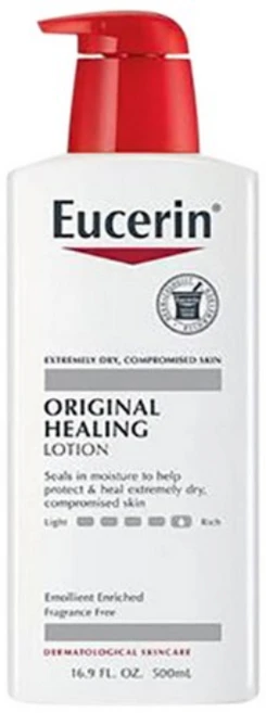 Eucerin 오리지널 힐링 로션 무향, 500ml, 1개 - 쿠팡