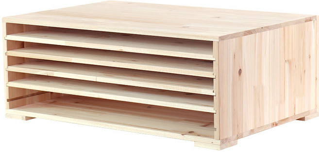 A2용지 서류정리 원목보관함, 단품