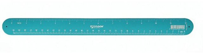 돌돌이 자 30cm 블루 Syloon ohh57968yw