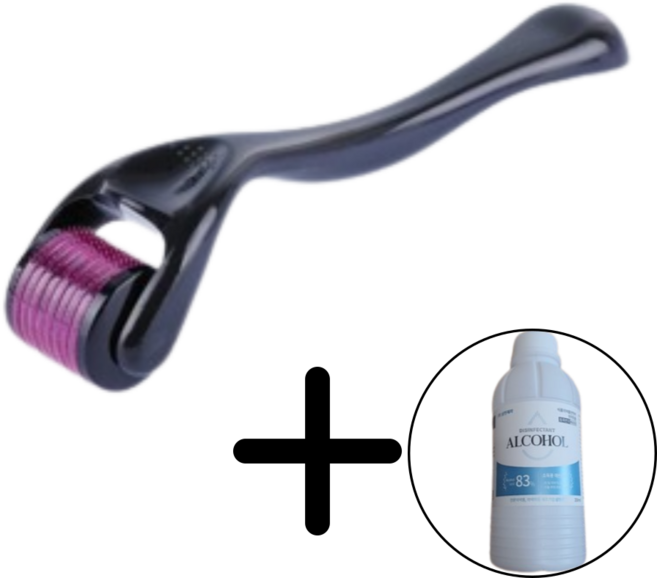 mts 더마롤러 일반형 0.50mm, [ MTS + 에탄올 ] 셋트상품, 1개