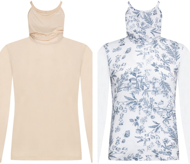 5층 마운티아 [이월초특가] 여성 여름 냉감 UV 자외선차단 이너웨어 귀걸이형 마스크 일체형 HS카루나티셔츠#8