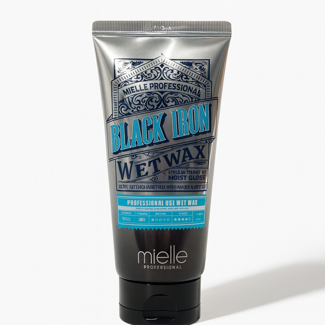 미엘 블랙아이언 웨트왁스 150g 남자왁스 촉촉한왁스, 1개