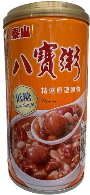 泰山 低糖八寶粥 精選原型穀物, 1入, 一罐價, 360g