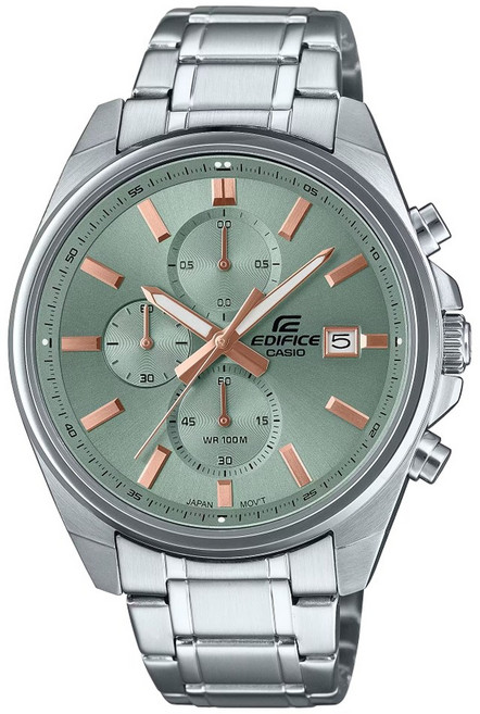 CASIO 卡西歐 (EFV-610DE-3A) EDIFICE 運動風格 實用 計時手錶 男錶