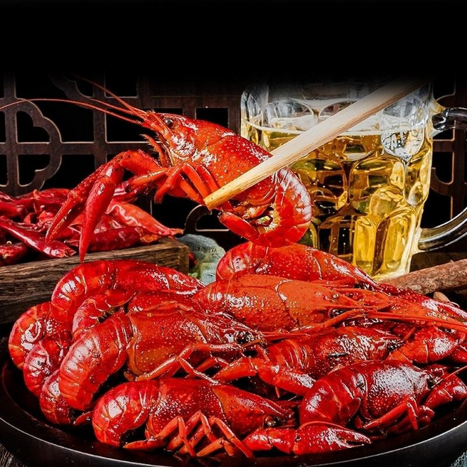 마라 롱샤 양념 마라 마늘맛 중화 가재 요리, 상라맛+마늘맛, 1개