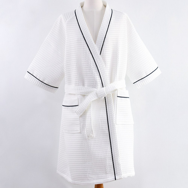 어메니티타올 사계절 호텔식 와플 목욕가운 샤워 나이트 로브